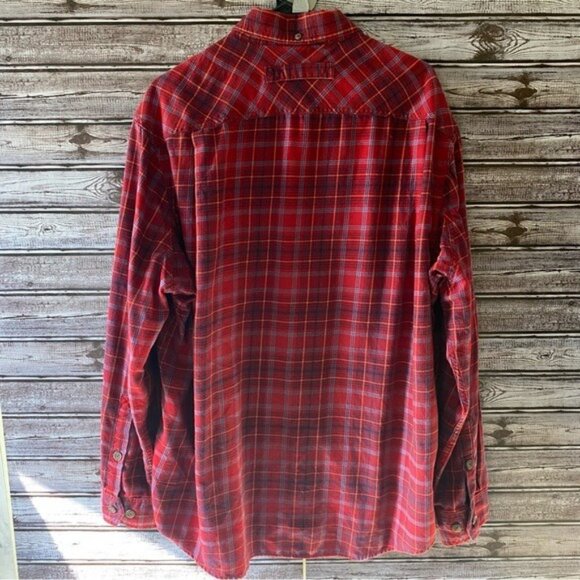 Duluth‎ Trading Co. Men's Flannel Long-Sleeved Button-Down Shirt Size XL - Picture 2 of 7